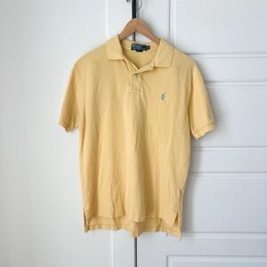 Polo by Ralph Lauren Men's Yellow Polo Shirt